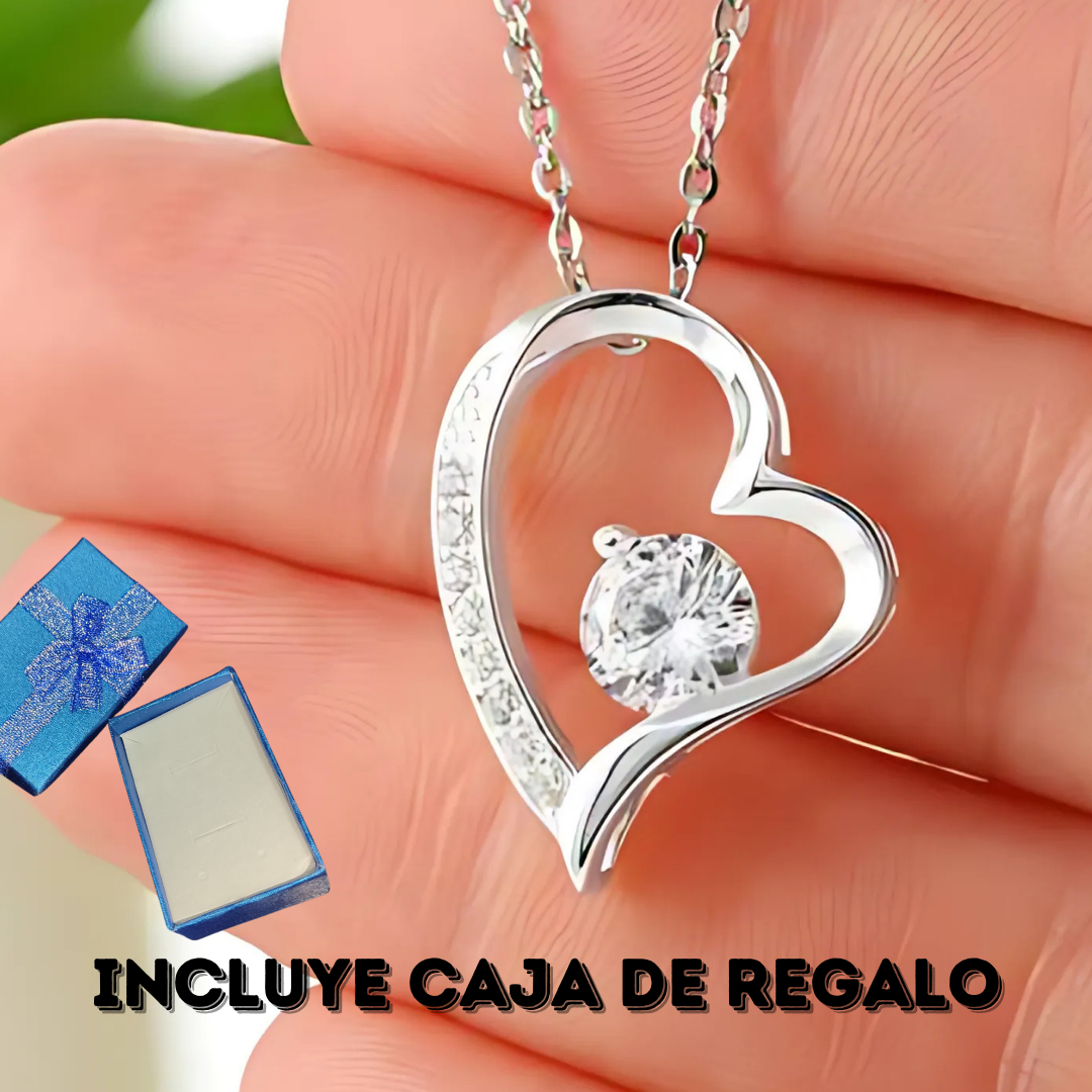 Collar Corazon +CAJA REGALO  SP